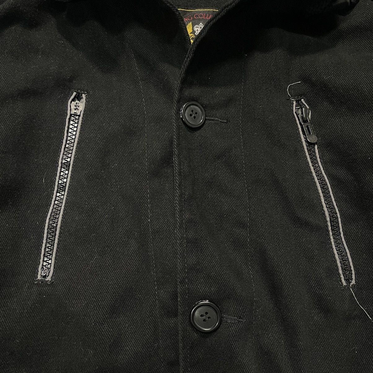Zara ZARA Collar Hooded Utility Denim Gothic Punk Size US S / EU 44-46 / 1 - 2 Thumbnail