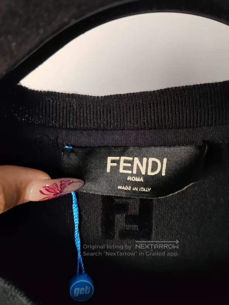 Fendi Fendi Flock Printed Short Sleeve Size US L / EU 52-54 / 3 - 3 Thumbnail