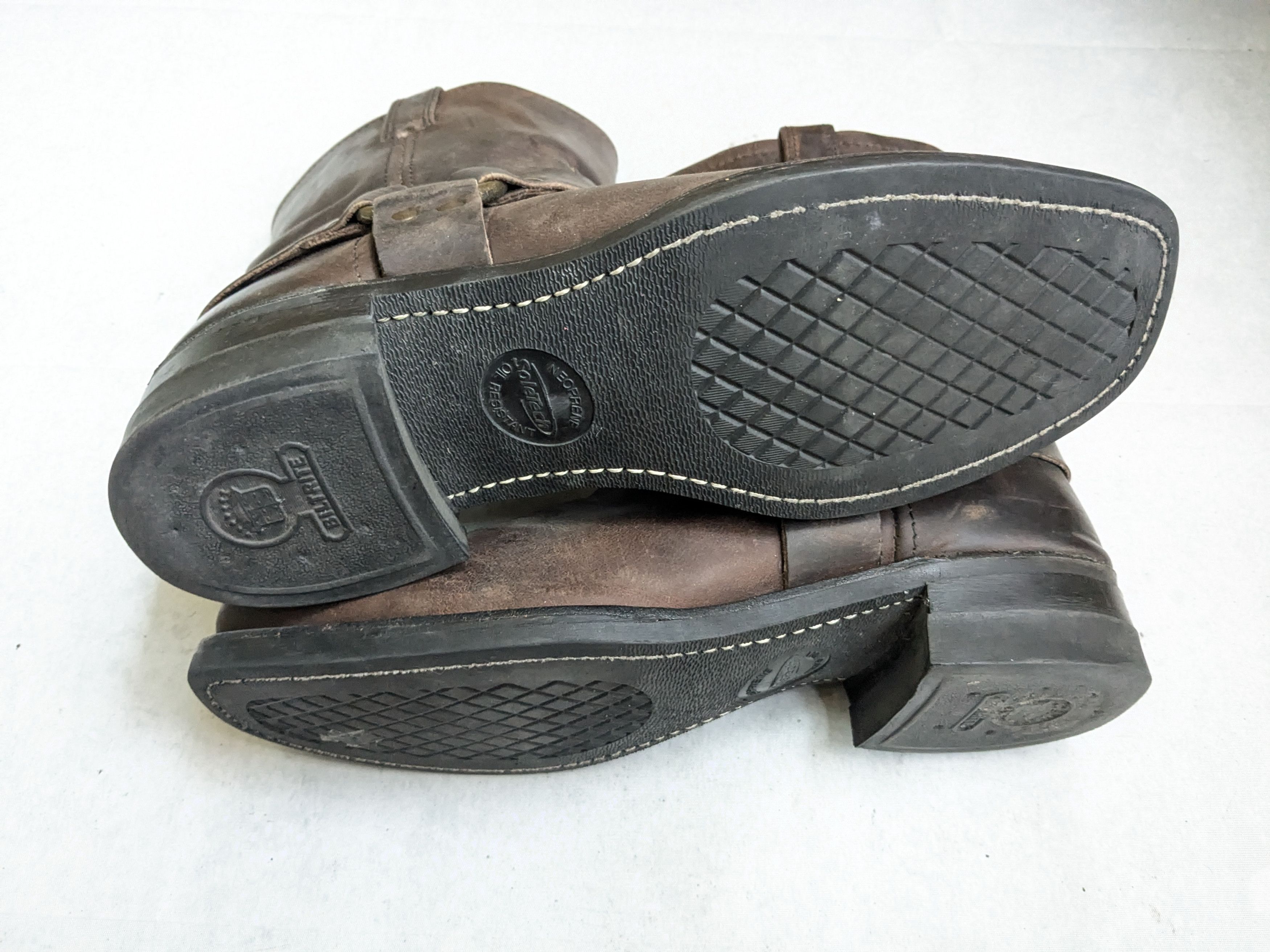 Frye Frye Harness Boots Brown 12 M Leather Size US 12 / EU 45 - 15 Thumbnail