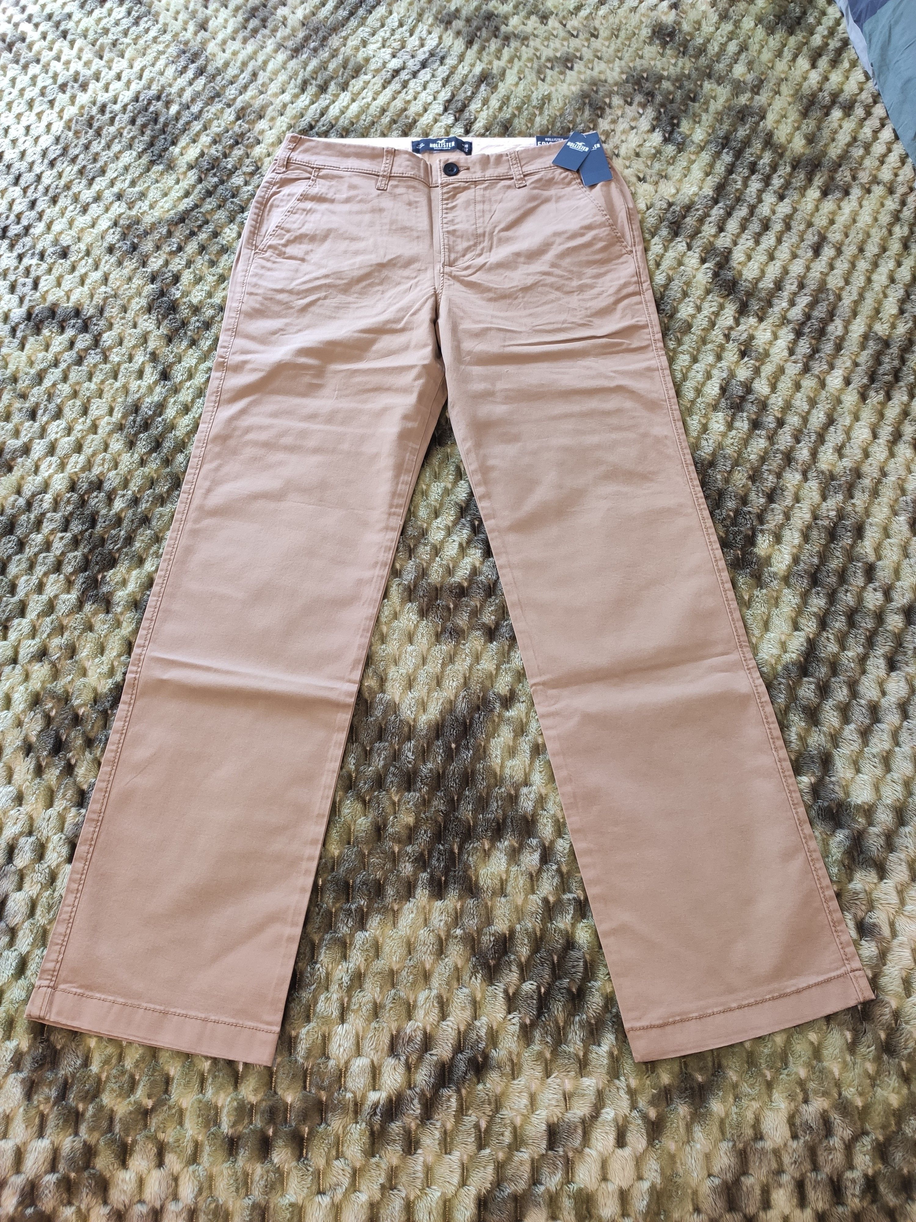 Hollister Hollister autentico. Uomo straight chino kaki 30W 32L Size US 26 / EU 42 - 1 Thumbnail