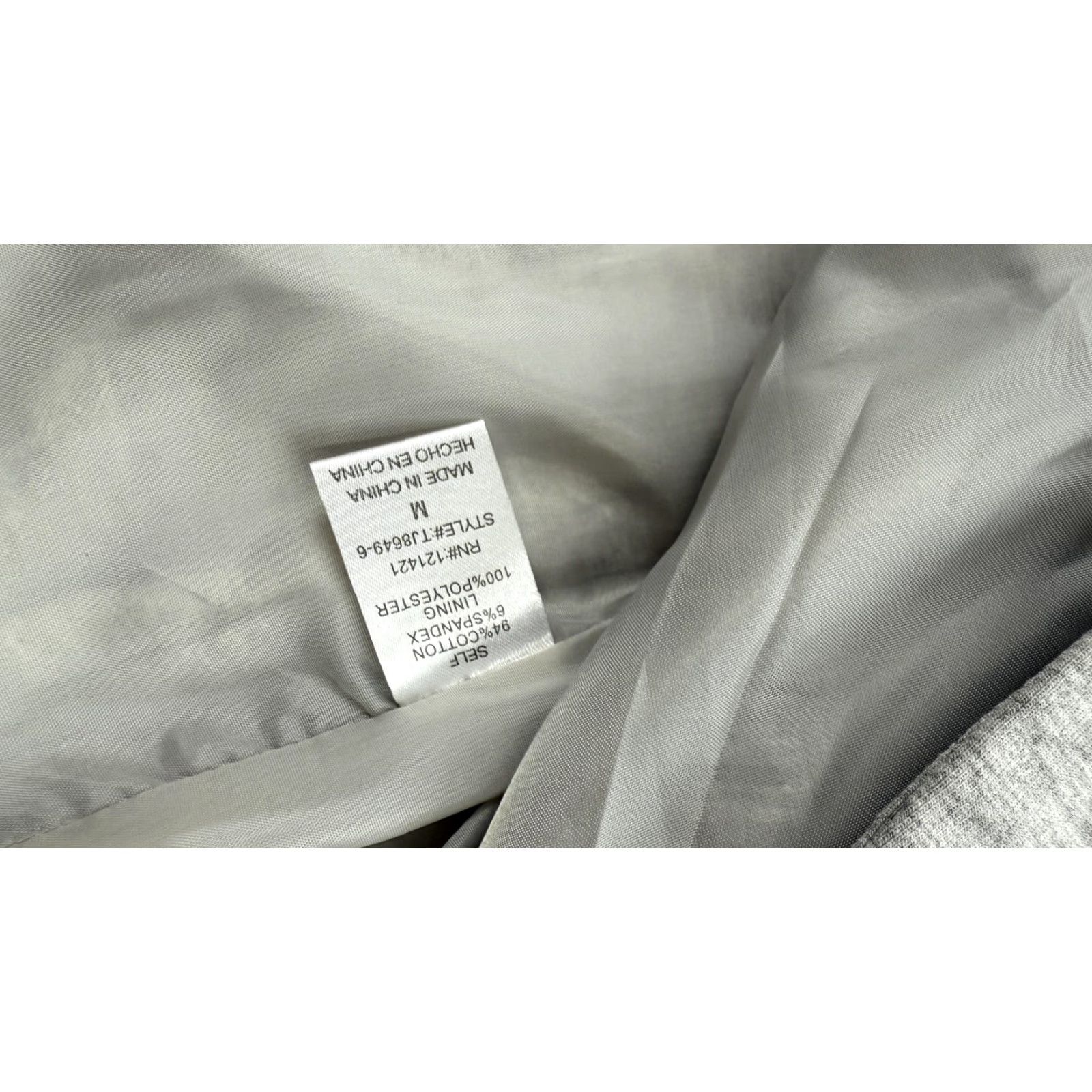 Vintage Ellison Blazer Womens Medium Gray Barefoot Collage Soft Knit Jacket Work Office Size M / US 6-8 / IT 42-44 - 4 Thumbnail