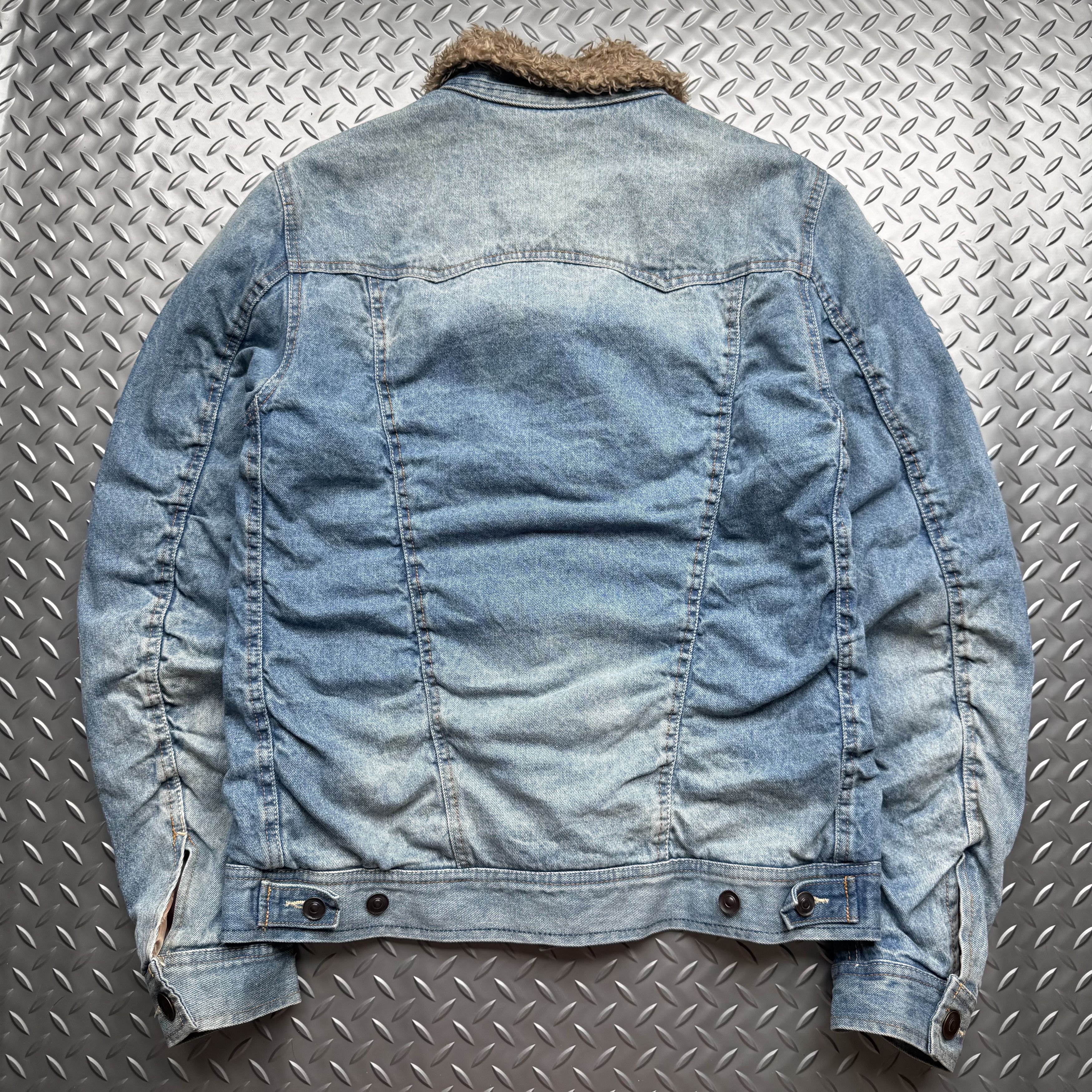 GOA Vintage GOA Denim Shearling Jacket Size US M / EU 48-50 / 2 - 8 Thumbnail