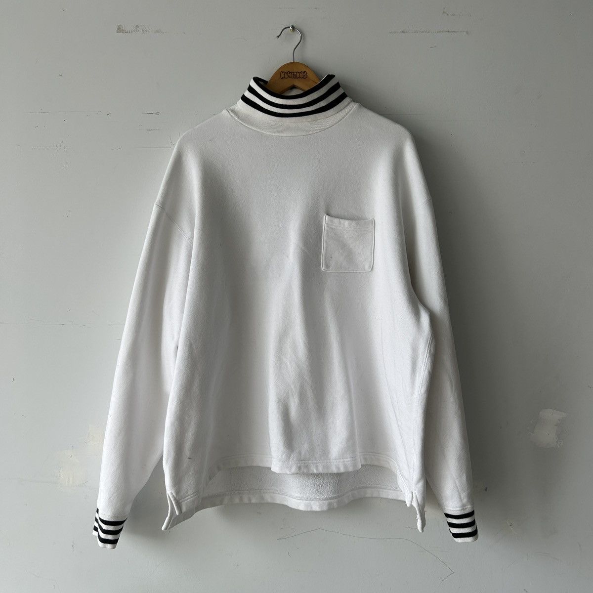 Cav Empt Cav Empt Striped Turtleneck Sweater Size US L / EU 52-54 / 3 - 2 Thumbnail