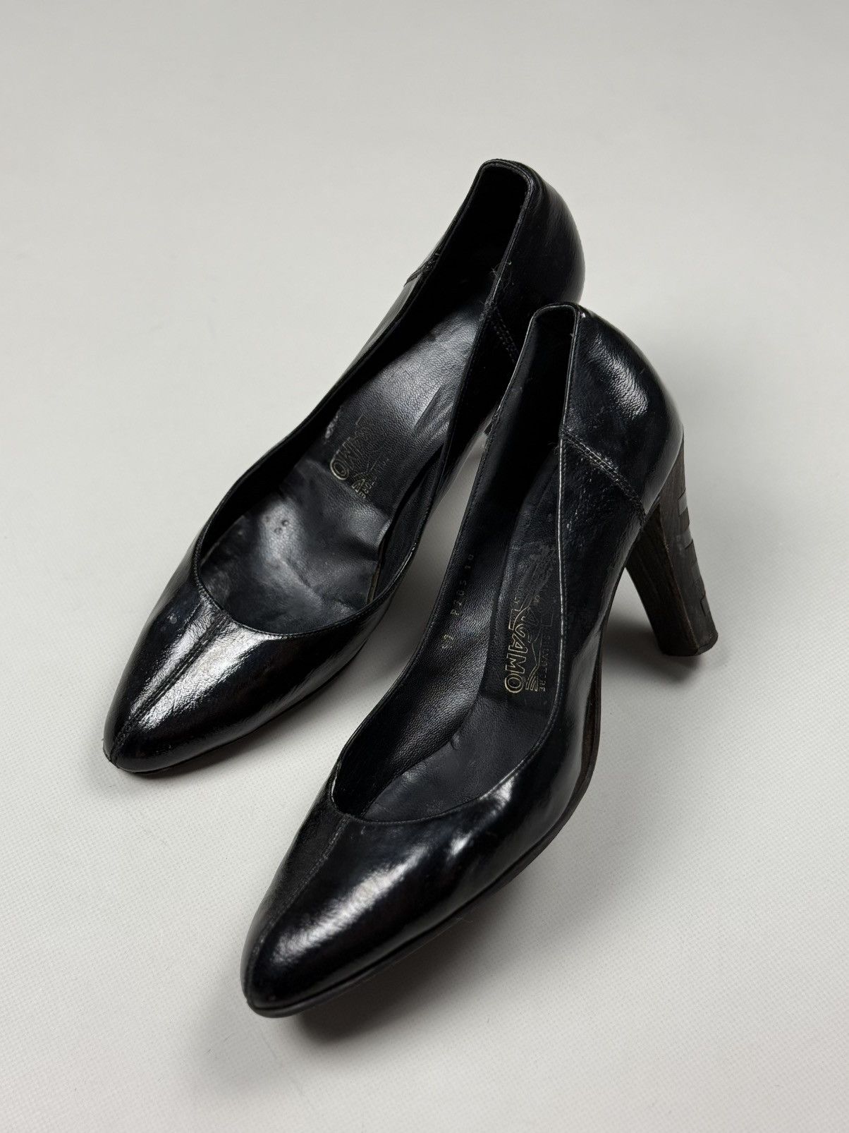 Salvatore Ferragamo Salvatore Ferragamo Ladies Leather Heels Size US 10 / EU 40 Size US 10 / IT 40 - 14 Thumbnail
