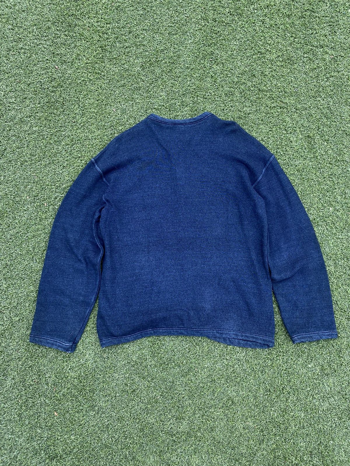 45rpm 45RPM HERITAGE COTTON BLUE CARDIGAN Size US L / EU 52-54 / 3 - 5 Thumbnail