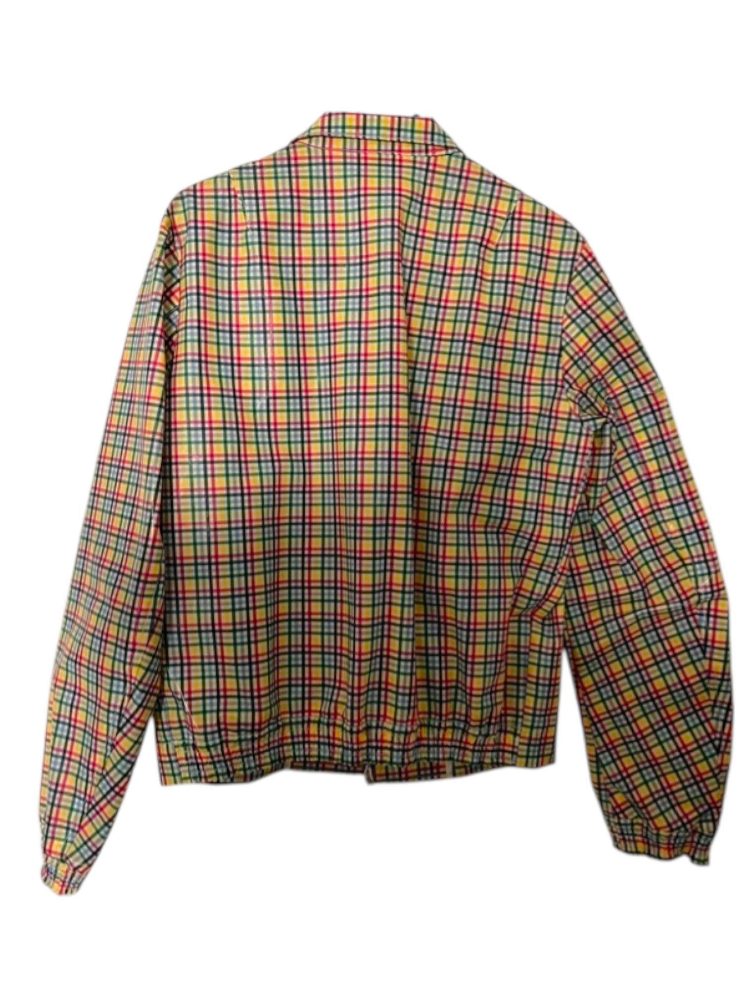 Dsquared2 Dsquared2 Multicolor Plaid Check Zip Jacket (SS2015) Size US L / EU 52-54 / 3 - 6 Thumbnail