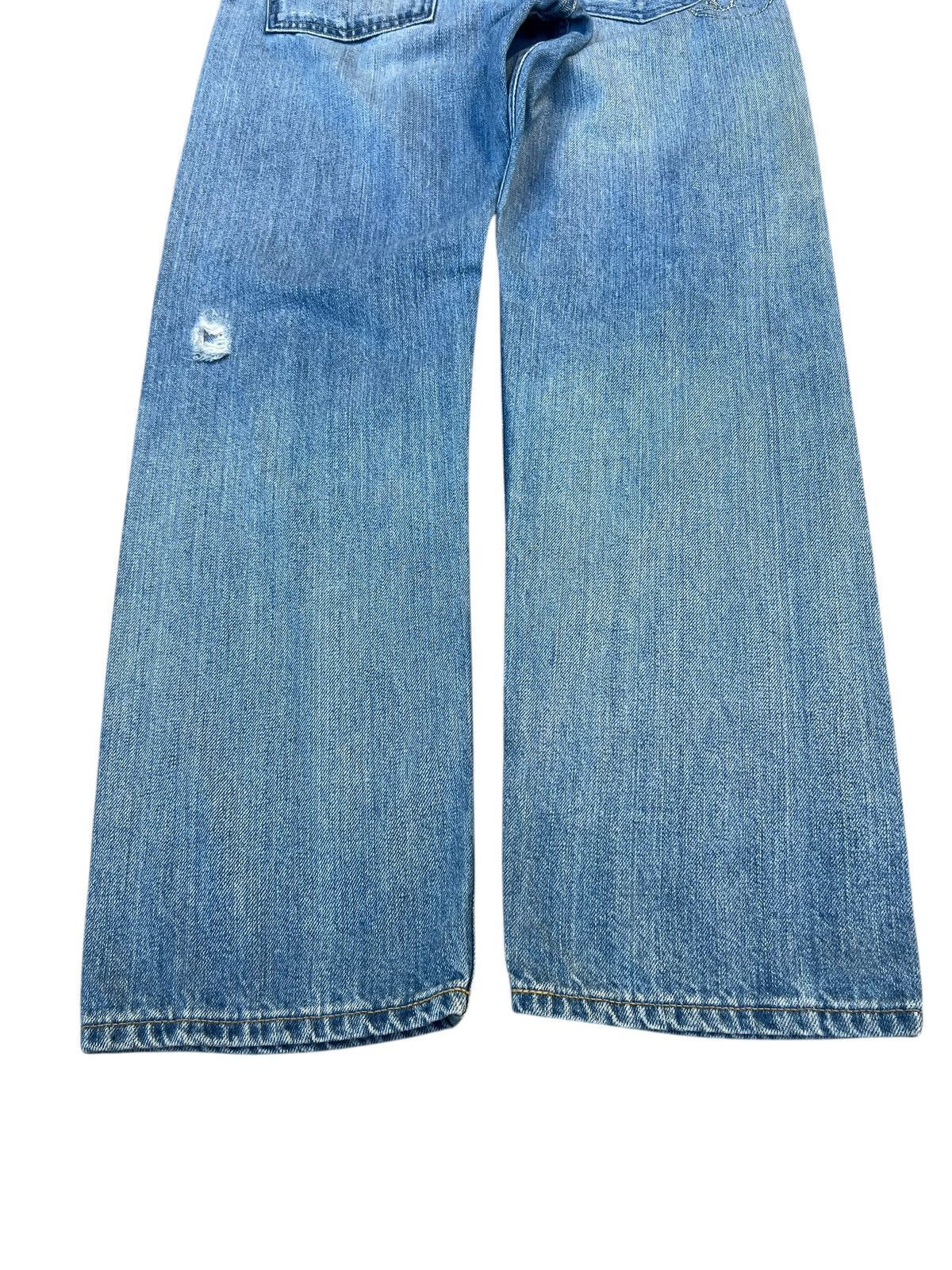 Fragment Design × Levi's × Swarovski 2001 Levi’s Fenom Fragment Design Swarovski Selvedge Jeans Size US 30 / EU 46 - 4 Thumbnail