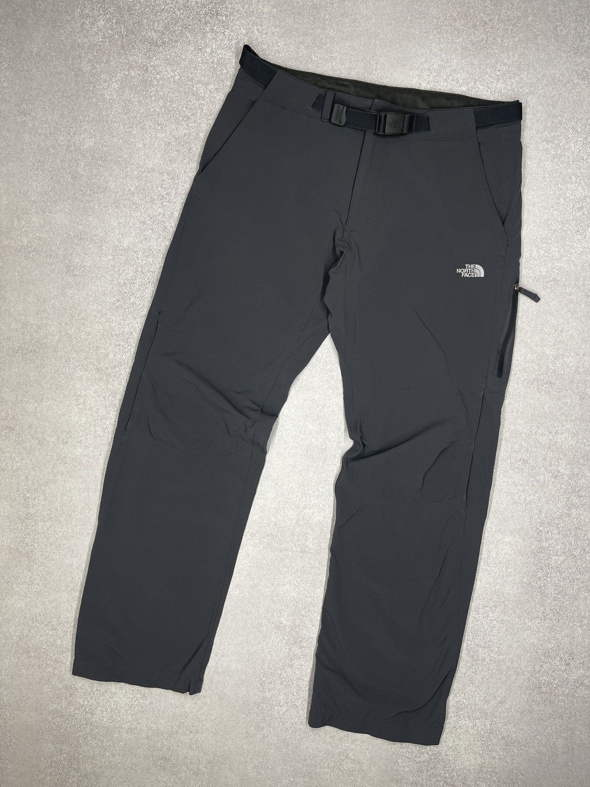 Mens The North Face Nylon Pants Grey Outdoor Gorpcore