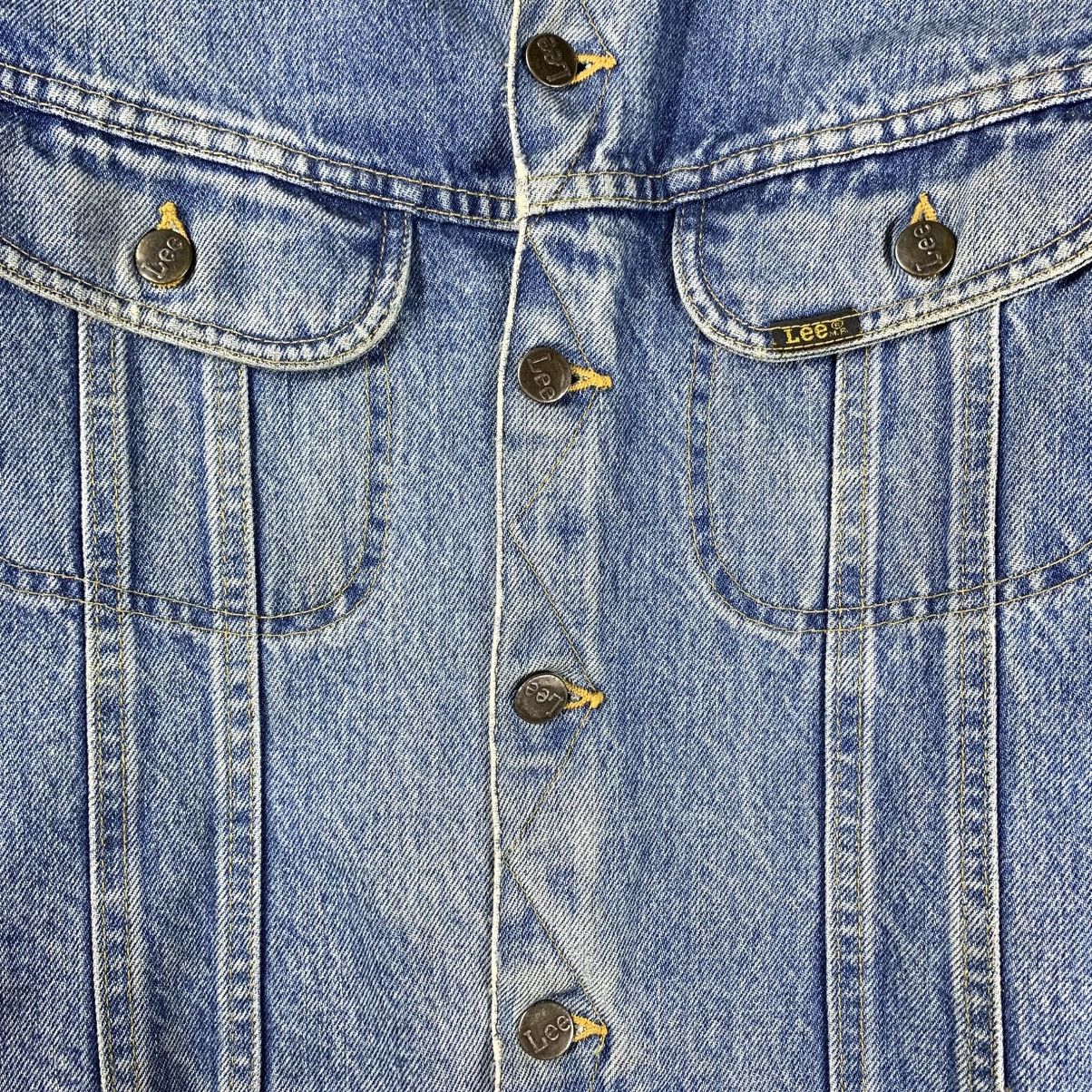 Lee × Vintage Vintage 1980’s Lee Rider Blanked Lined Jacket Size US M / EU 48-50 / 2 - 4 Thumbnail