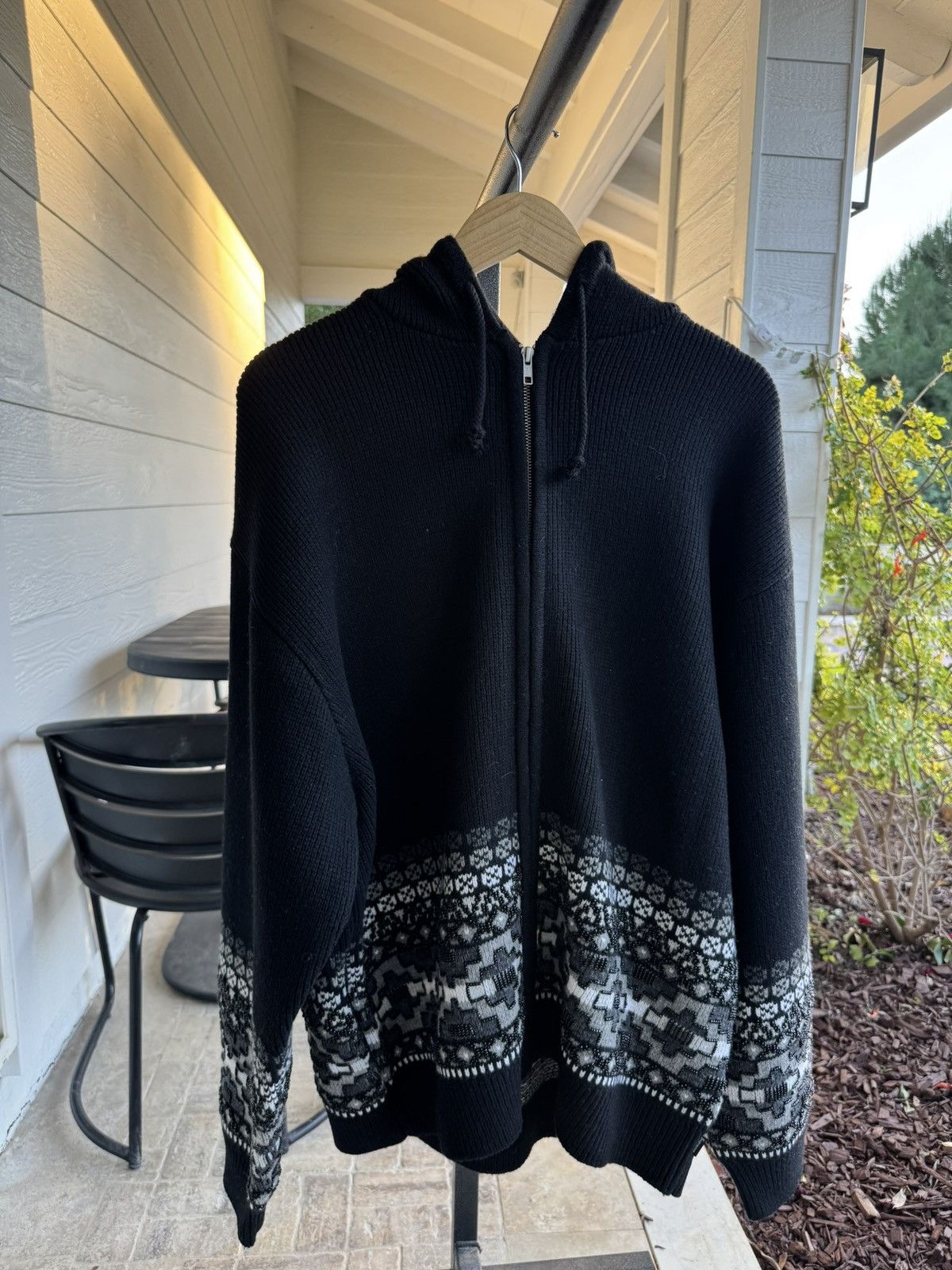 Supreme Supreme studded suede zip up cardigan | Grailed