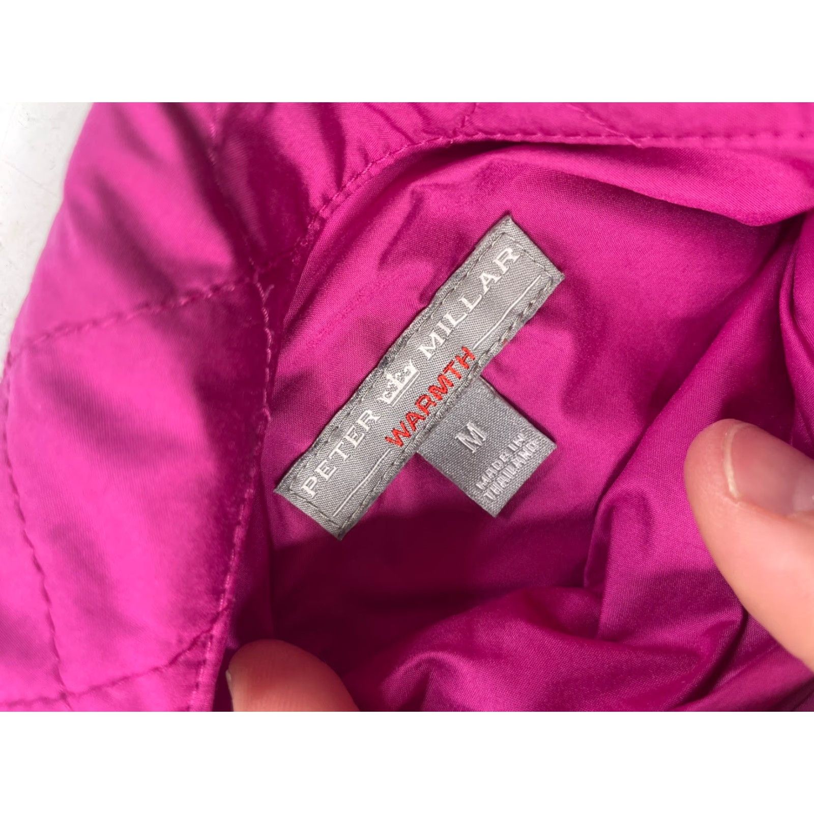 Peter Millar Peter Millar Vest Womens M Reversible Quilted Plaid Golf Merion GC Pink Quilted Warmth Size M / US 6-8 / IT 42-44 - 5 Thumbnail