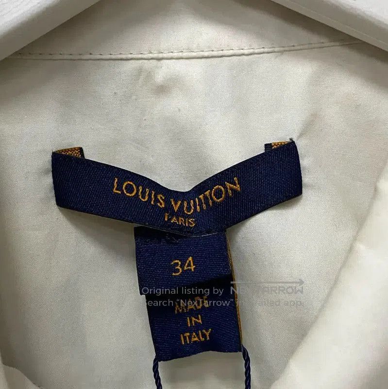 Louis Vuitton Louis Vuitton Long Sleeve Checkered Cotton Shirt . Size XXS / US 00 / IT 34 - 6 Thumbnail