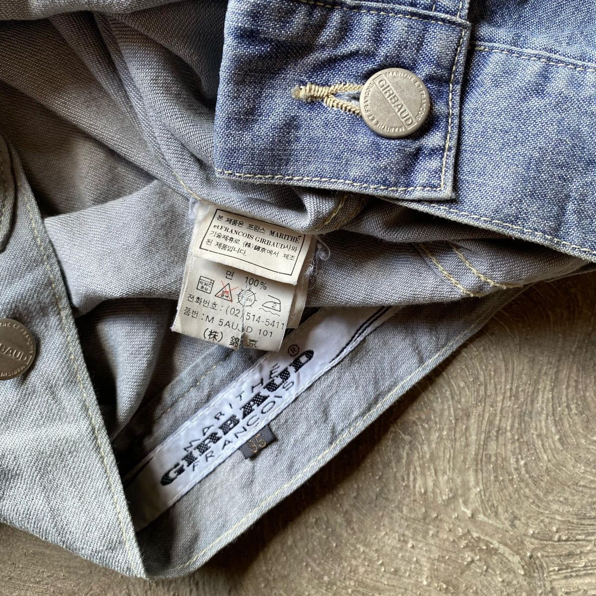 Marithe + Francois Girbaud × Vintage ❌SOLD❌ Vtg Marithe Francois Girbaud Trucker Denim Jacket Size US M / EU 48-50 / 2 - 6 Thumbnail