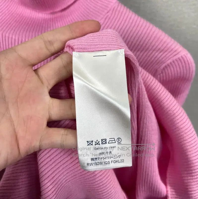 Louis Vuitton Louis Vuitton Pink Wool Knit Turtleneck Sweater . Size L / US 10 / IT 46 - 5 Thumbnail