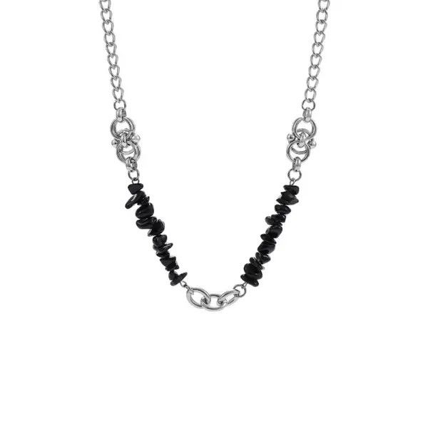 Jewelry Layered Chain Gemstone Necklace Size ONE SIZE - 7 Thumbnail