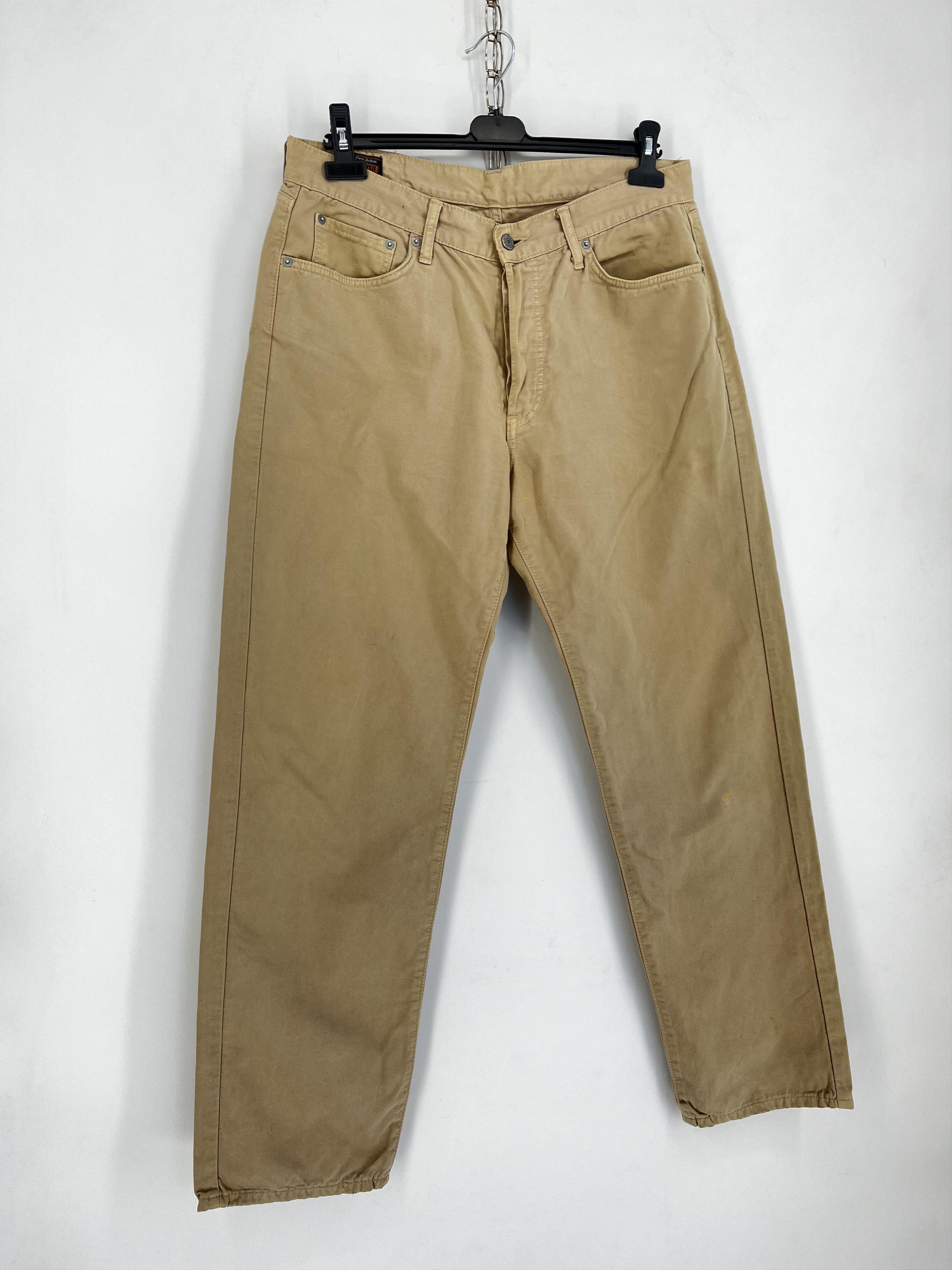 Edwin × Japanese Brand × Vintage Vintage Edwin Made in Japan Beige Denim Pants Jeans Size US 36 / EU 52 - 2 Thumbnail