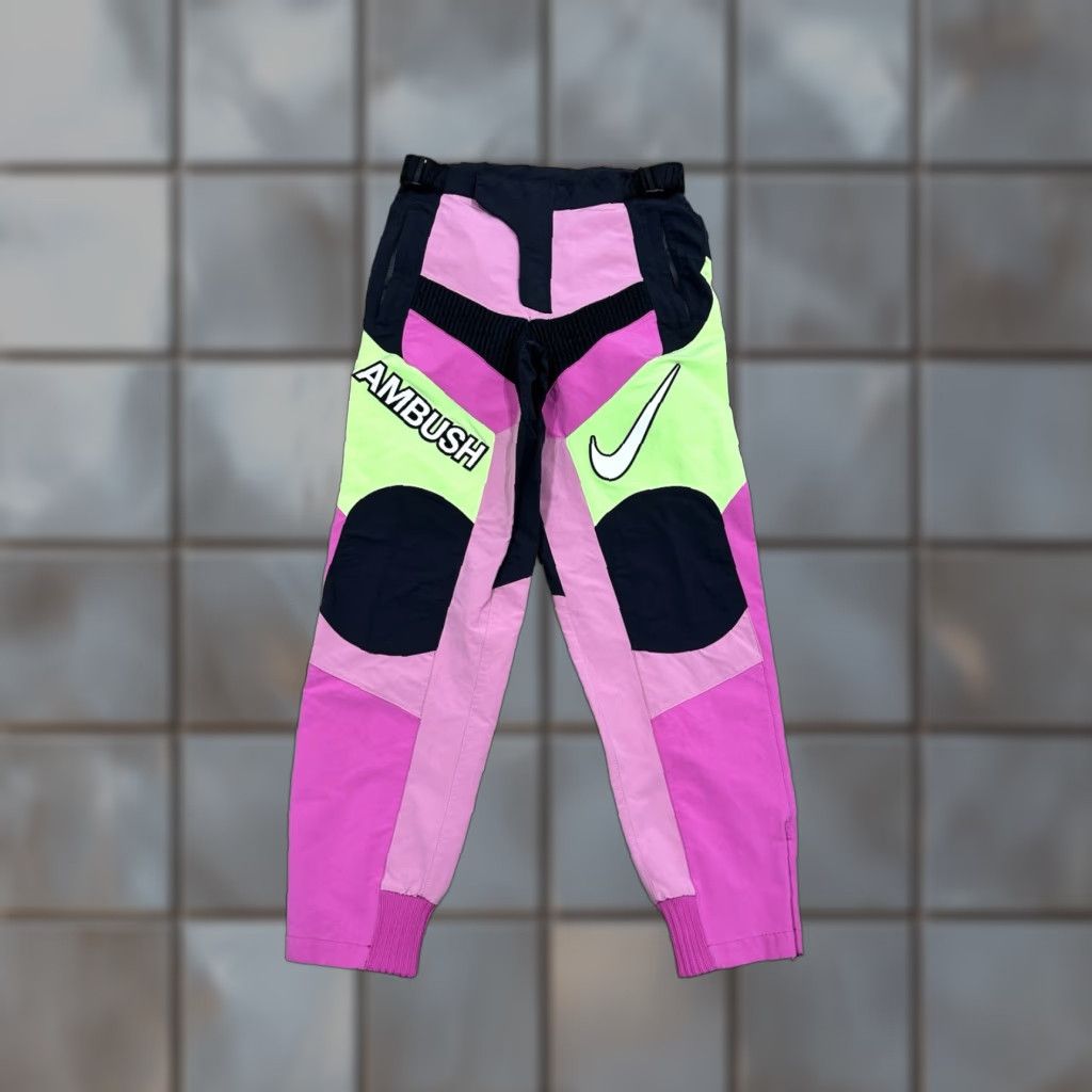 Nike Nike Wmns x Ambush Motorcycle Pants Active Fuchsia/Magic Flamingo XS Women Trousers Size 26" / US 2 / IT 38 - 1 Thumbnail