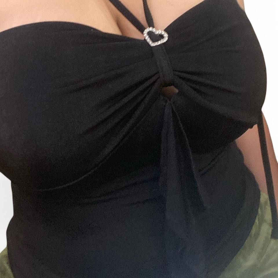 Shein Black Shein Crop Top Size M / US 6-8 / IT 42-44 - 1 Preview