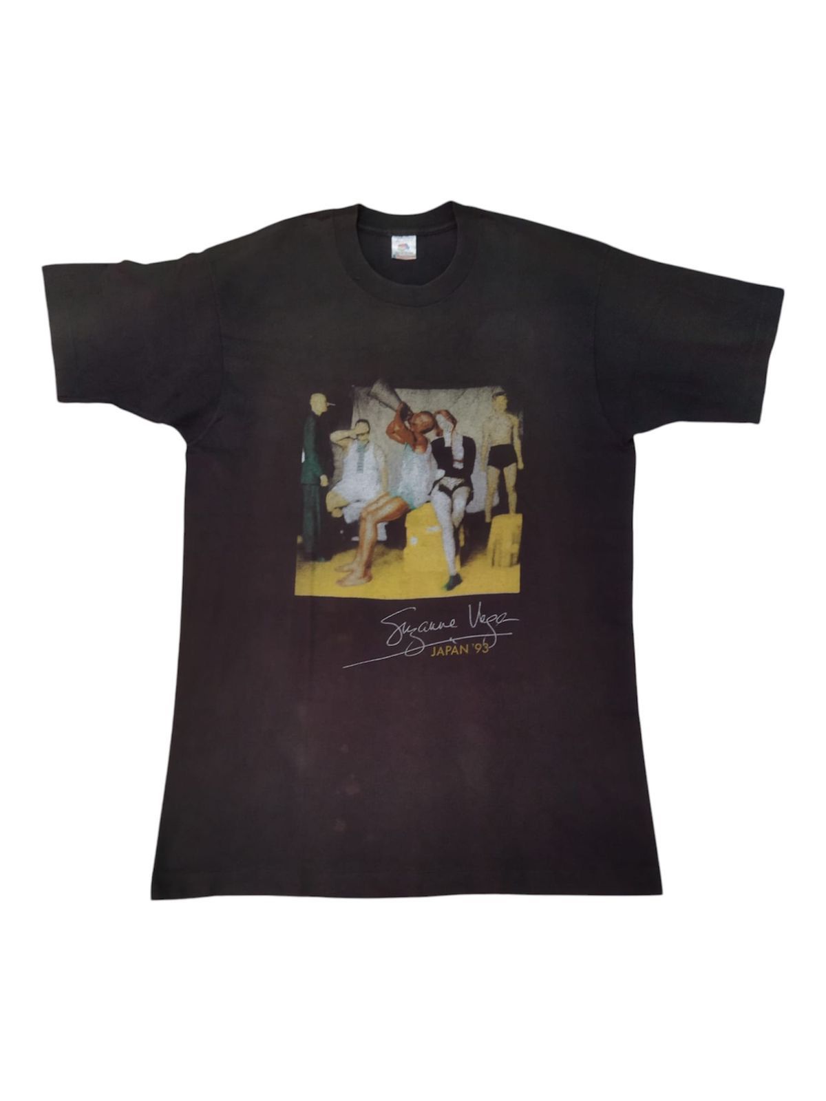 Band Tees × Vintage Vintage 90s Suzanne Vega Japan Tour Tee Size US L / EU 52-54 / 3 - 1 Thumbnail