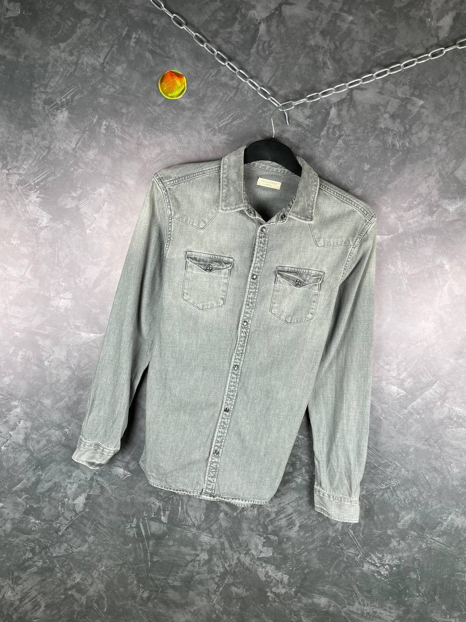 Allsaints × Vintage Vintage Allsaints Flannel Shirt Size US M / EU 48-50 / 2 - 2 Thumbnail