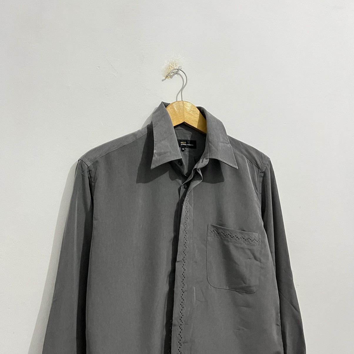 Japanese Brand × Kansai Yamamoto Kansai Yamamoto Vintage Long Sleeve Shirt Size US M / EU 48-50 / 2 - 3 Thumbnail