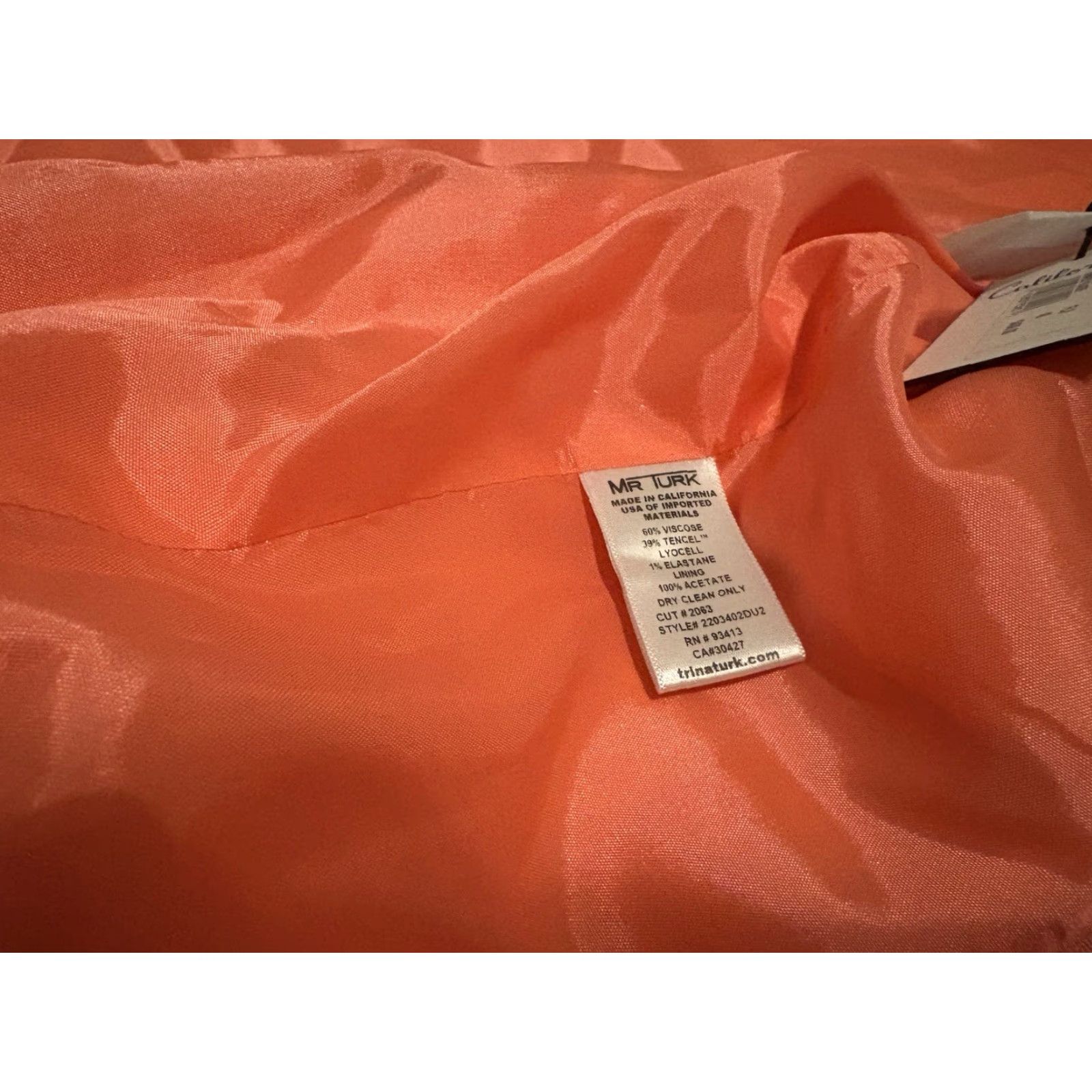 Mr Turk MR TURK Pink Kennedy Jacket Blazer Sport Coat Mens 40 NWT Solid 2 Button Pink Mens Blazer Jacket Sport Coat NWT 40 Size 40R - 4 Thumbnail