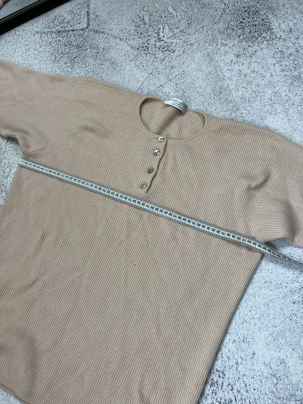 Brunello Cucinelli Brunello Cucinelli Cashmere Sweater Jumper Crewneck Luxury Size US S / EU 44-46 / 1 - 15 Thumbnail