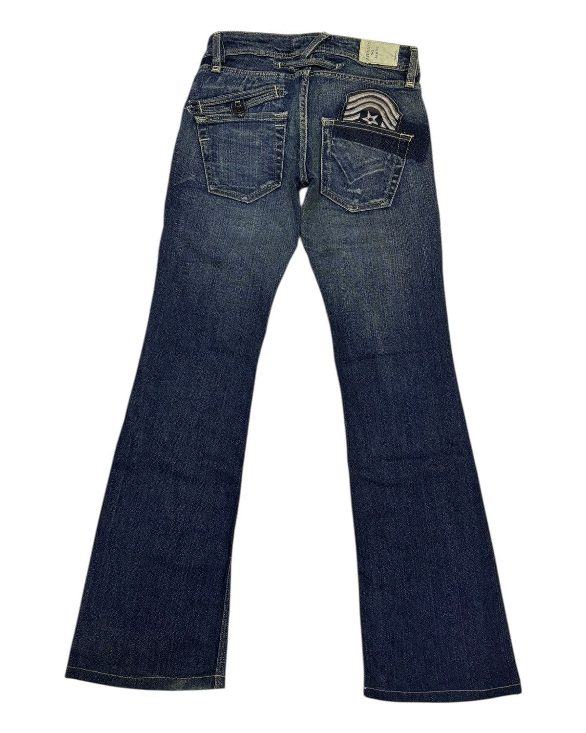 Ben Taverniti Unravel Project × Jimmy Taverniti × Taverniti Taverniti So Jeans Flared Jeans Bootcut Denim Jeans Size 27" / US 4 / IT 40 - 8 Thumbnail