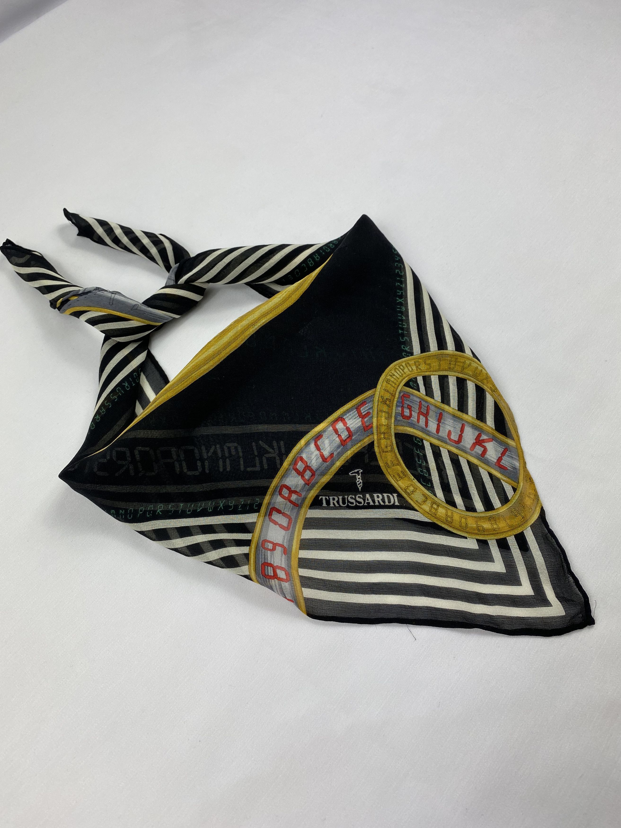 Trussardi × Vintage Trussardi Handkerchief / Bandana / Neckerchief Size ONE SIZE - 2 Thumbnail