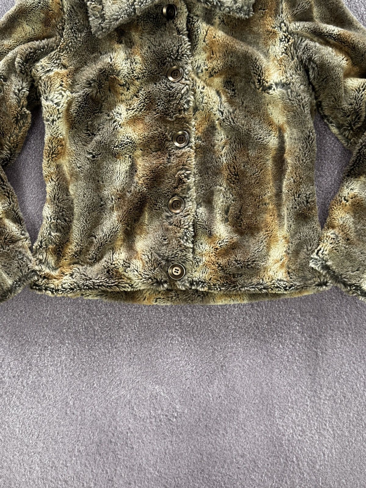 If Six Was Nine Vintage If Six Was Nine Style Glamour Faux Fur Jacket Size M / US 6-8 / IT 42-44 - 3 Thumbnail