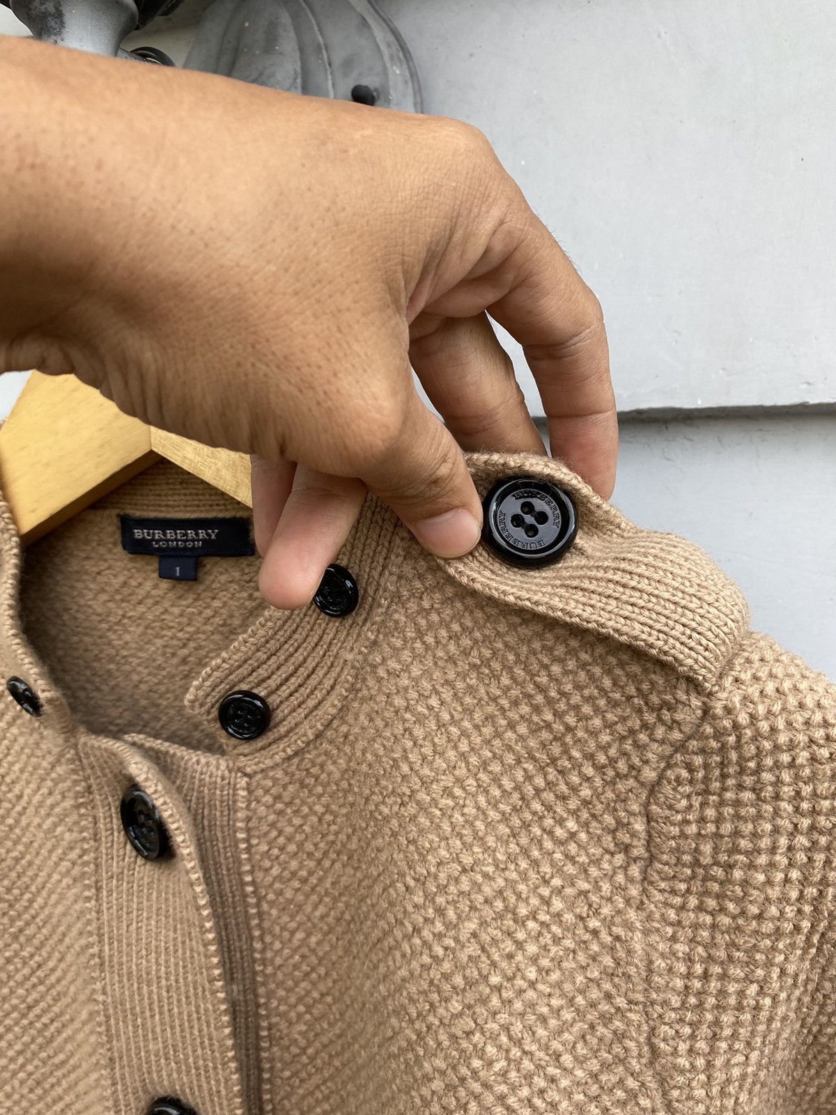 Burberry Burberry London Knit Coat Field Jacket Vintage Heritage Look Size XS / US 0-2 / IT 36-38 - 9 Thumbnail