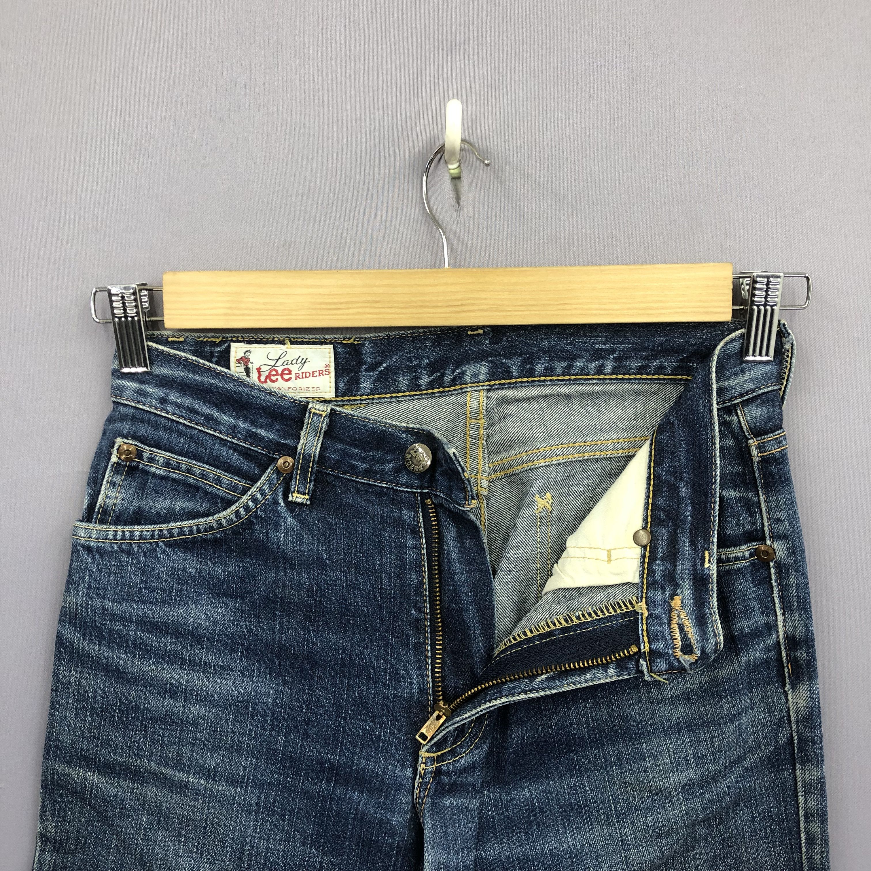 Lee Vintage Lee Riders Flare Jeans Lee Bootcut Wide Leg Denim Size 28" / US 6 / IT 42 - 5 Thumbnail