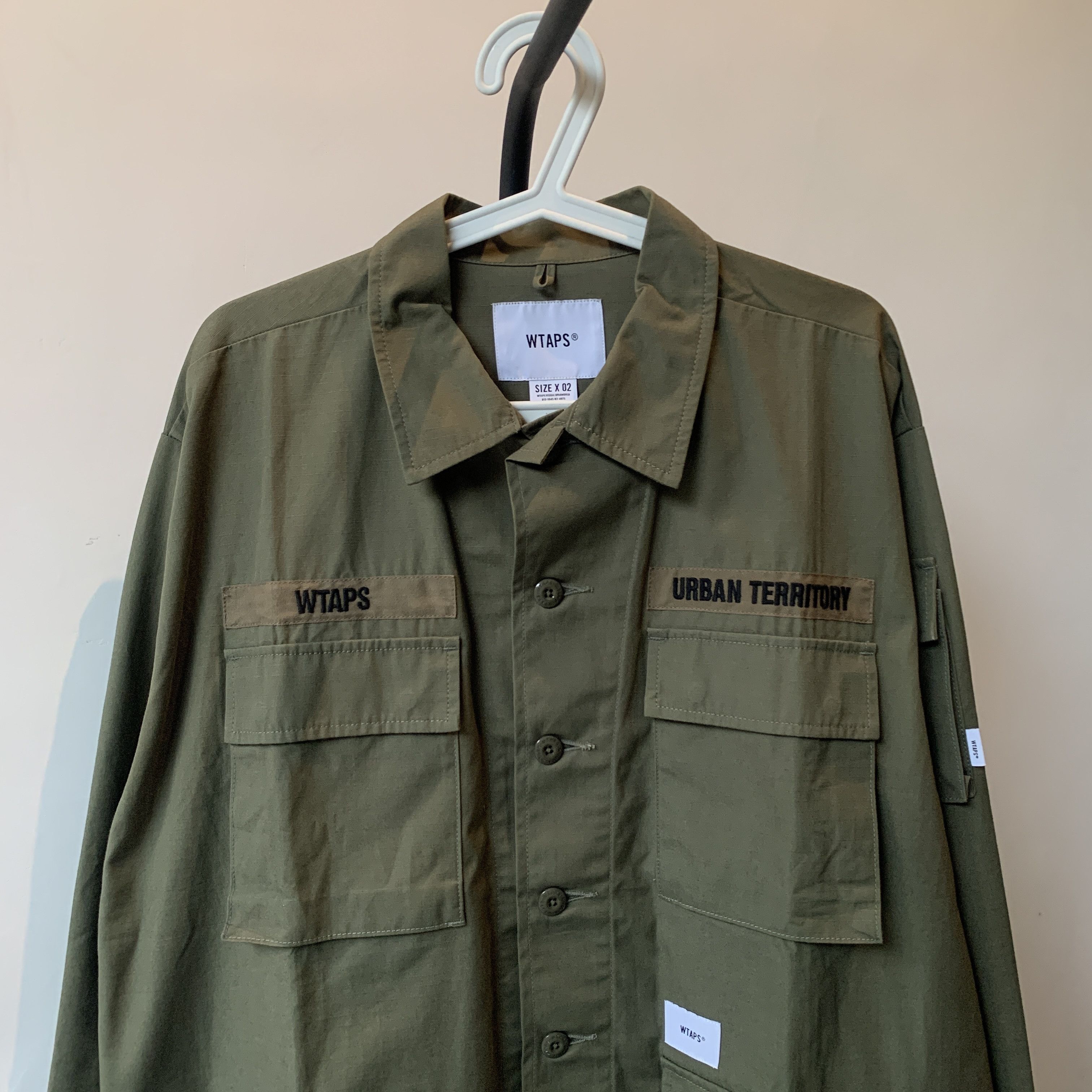 Wtaps Jungle 02 Ls Cotton Ripstop