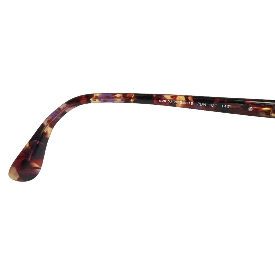 Prada PRADA VPR 03Q PDN 101 Tortoise Brown Purple Eyeglass Frames Size ONE SIZE - 7 Thumbnail