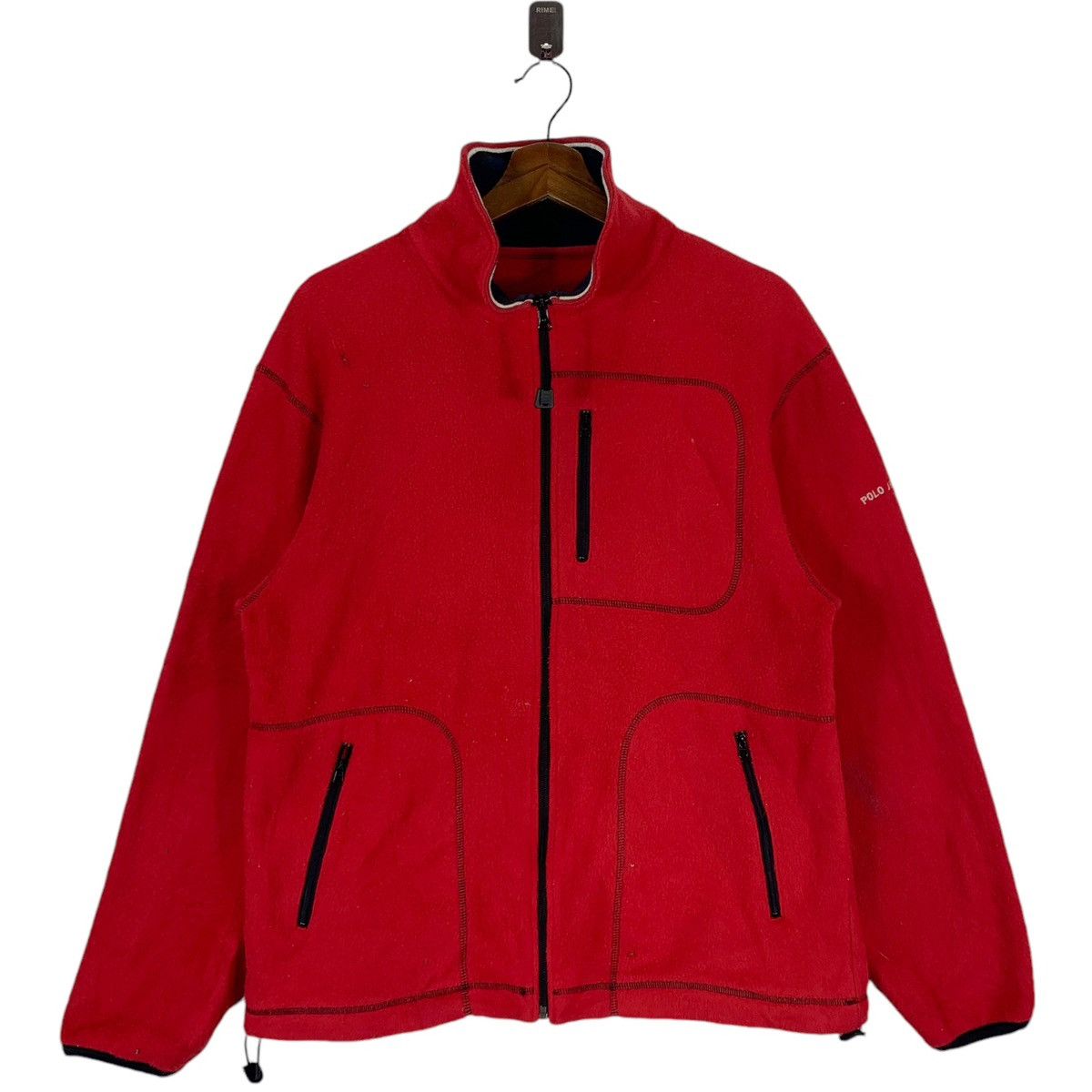 Polo Ralph Lauren × Vintage Vintage Polo Jeans Ralph Lauren Fleece Sweater Size US M / EU 48-50 / 2 - 1 Thumbnail