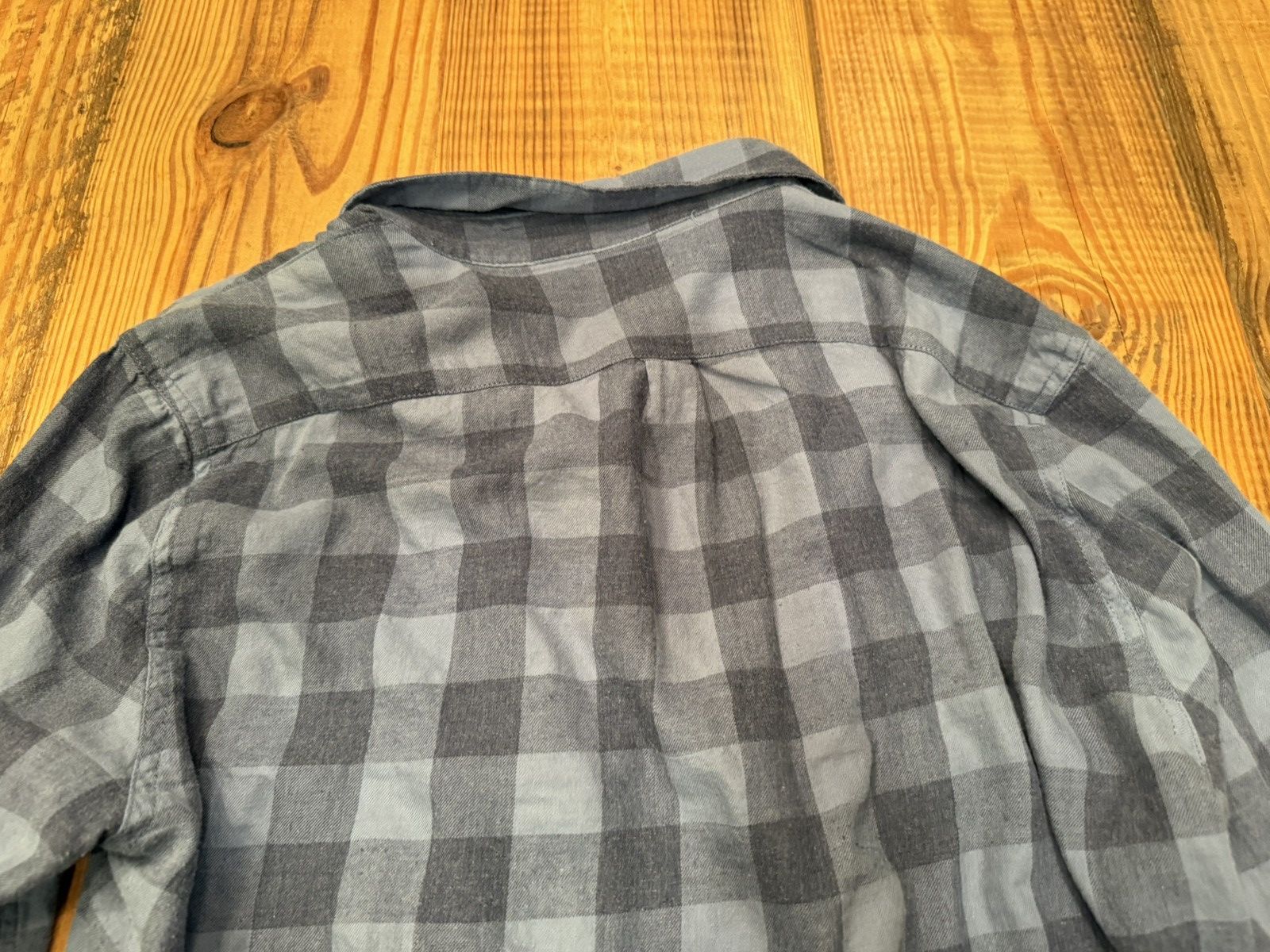 Marine Layer Marine Layer Blue flannel - size Marge (M/L) Size US M / EU 48-50 / 2 - 12 Thumbnail