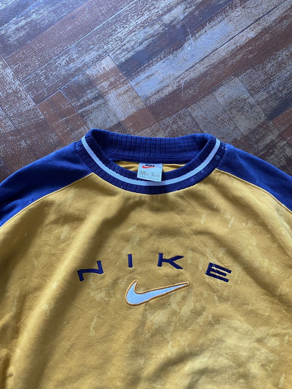Vintage Nike Spell Out Swoosh Sweatshirt Crewneck Sweater