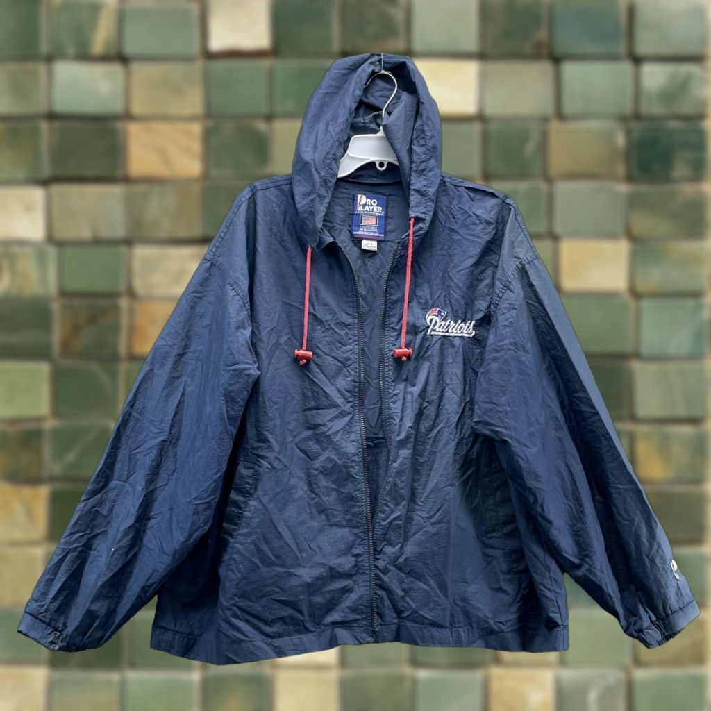 Pro Player VTG Pro Player New England Patriots Windbreaker Track Jacket Men's Large NFL 90s Size US L / EU 52-54 / 3 - 1 Thumbnail