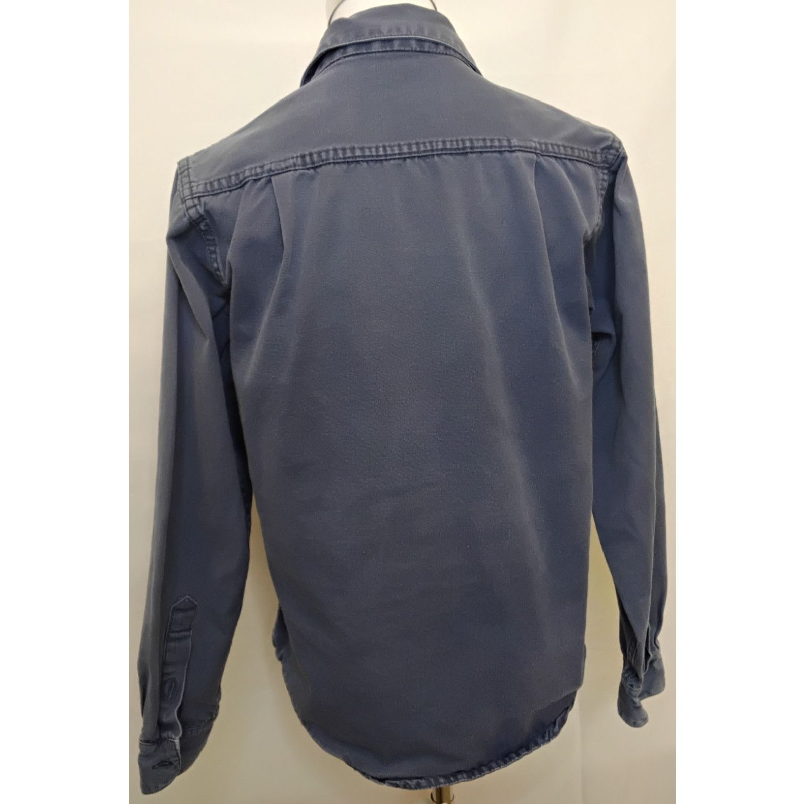 Patagonia Patagonia 1970's Big Label Canvas Shirt Women's L Navy Blue Size L / US 10 / IT 46 - 3 Thumbnail