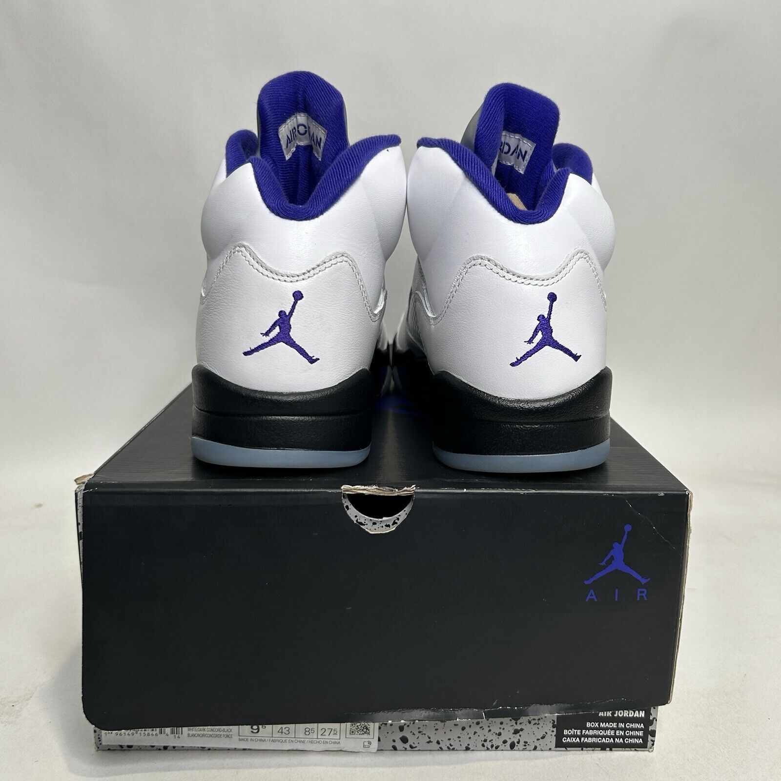 Nike Nike Air Jordan 5 Retro “Dark Concord” 2024 Size US 9.5 / EU 42-43 - 4 Thumbnail