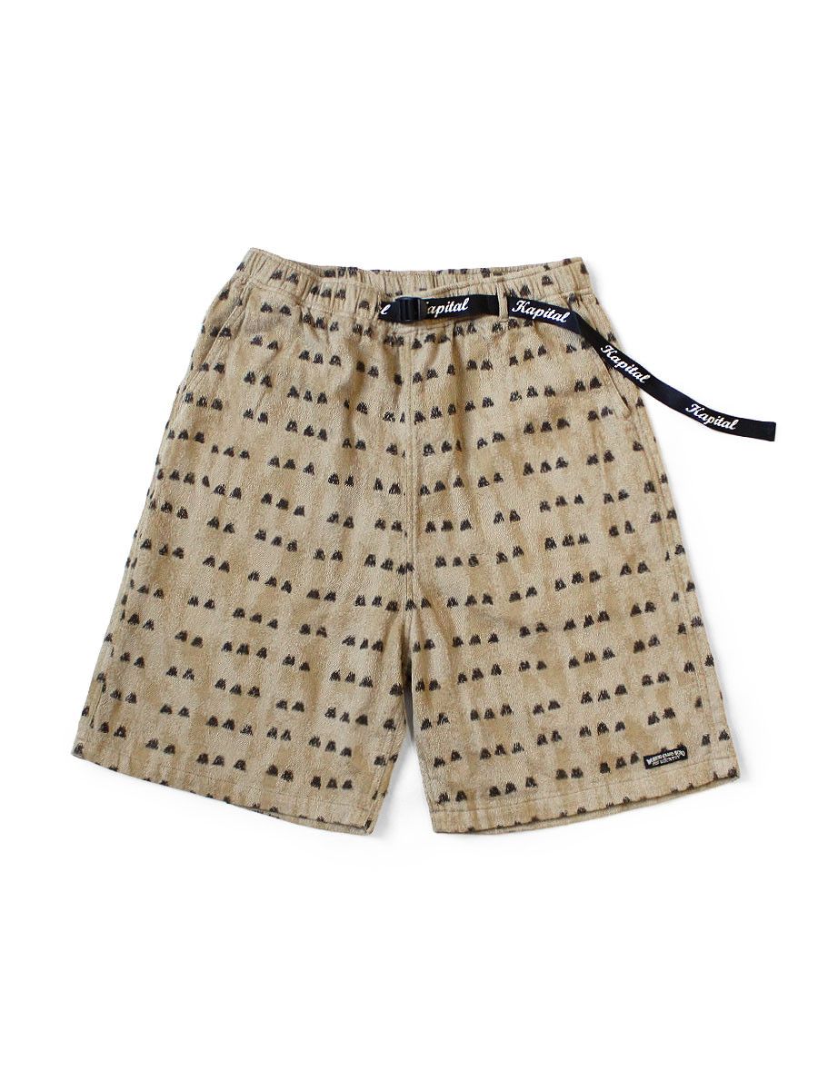 Kapital Kapital Cotton Iris Pattern Easy Shorts Size US 36 / EU 52 - 1 Preview