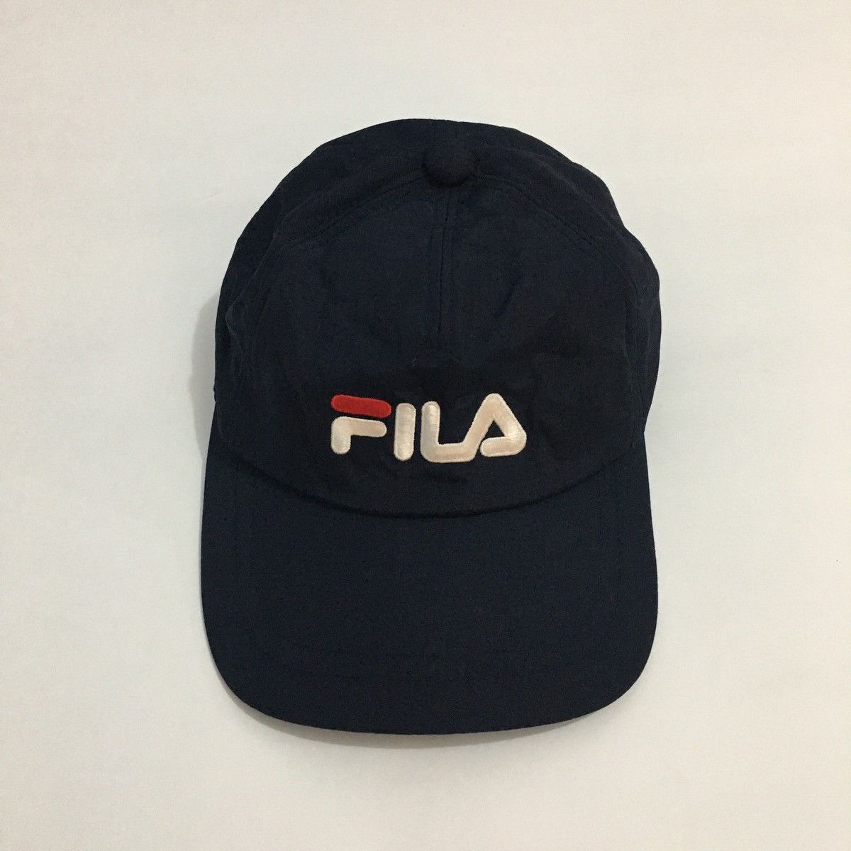 Fila Vintage Fila Six Panel Navy Size ONE SIZE - 2 Thumbnail