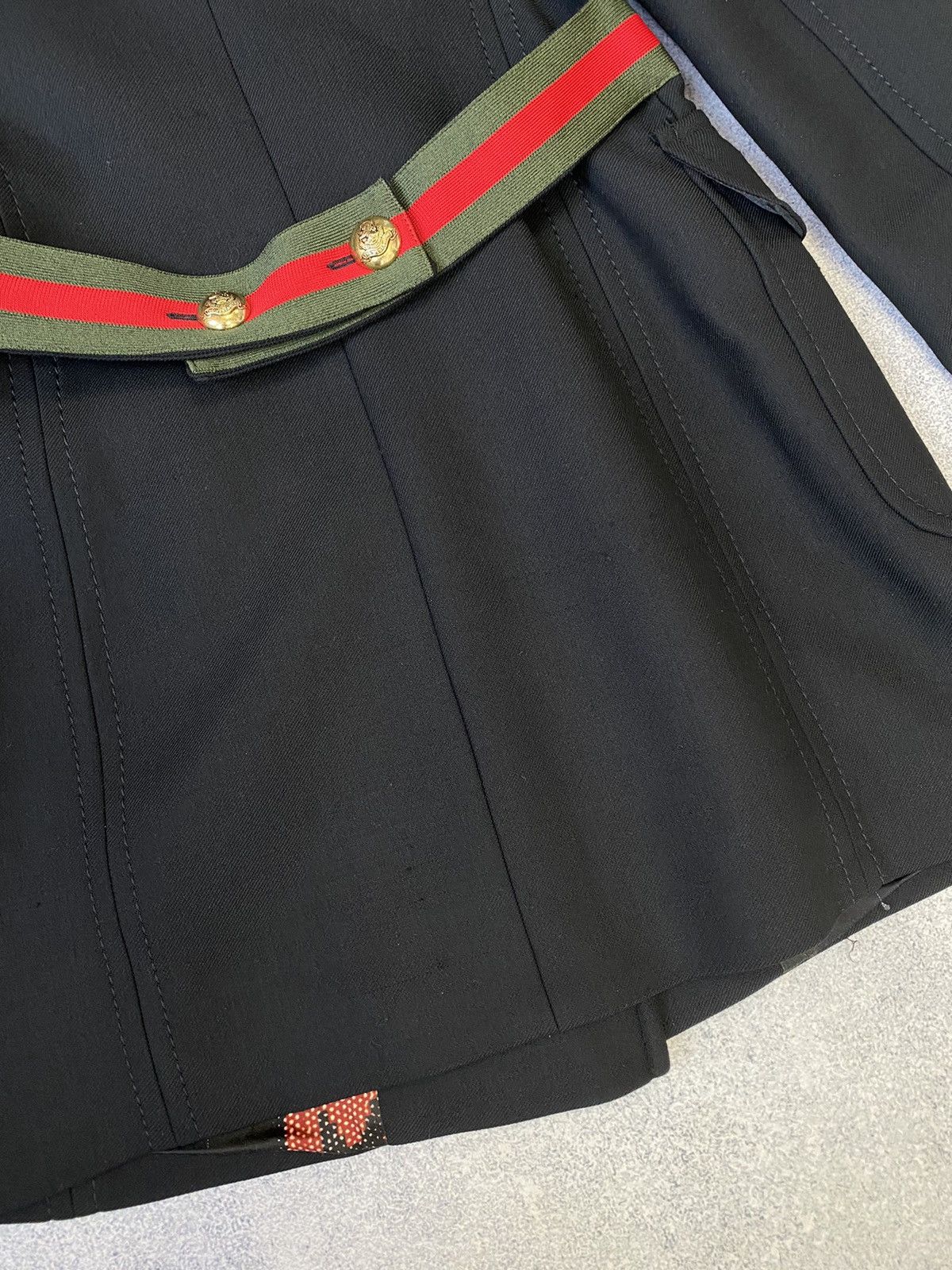 Designer × Vintage Vintage Bazar Deluxe Double Breasted black wool women’s coat Size L / US 10 / IT 46 - 17 Thumbnail