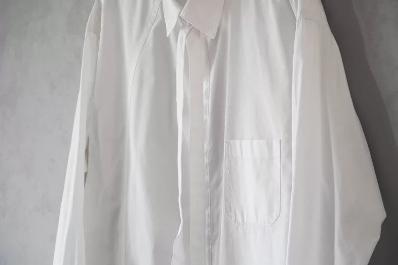 Yohji Yamamoto Yohji Yamamoto16SS lace-up cotton shirt 2503-Nextarrow Size US XL / EU 56 / 4 - 2 Thumbnail