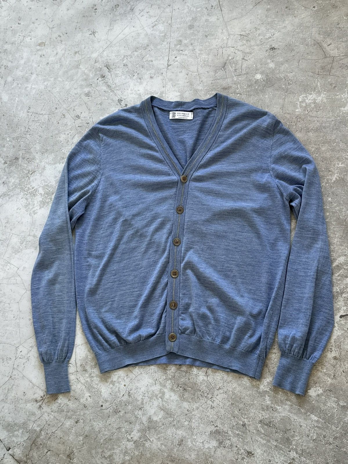Brunello Cucinelli Brunello Cucinelli cashmere cardigan Size US L / EU 52-54 / 3 - 3 Thumbnail