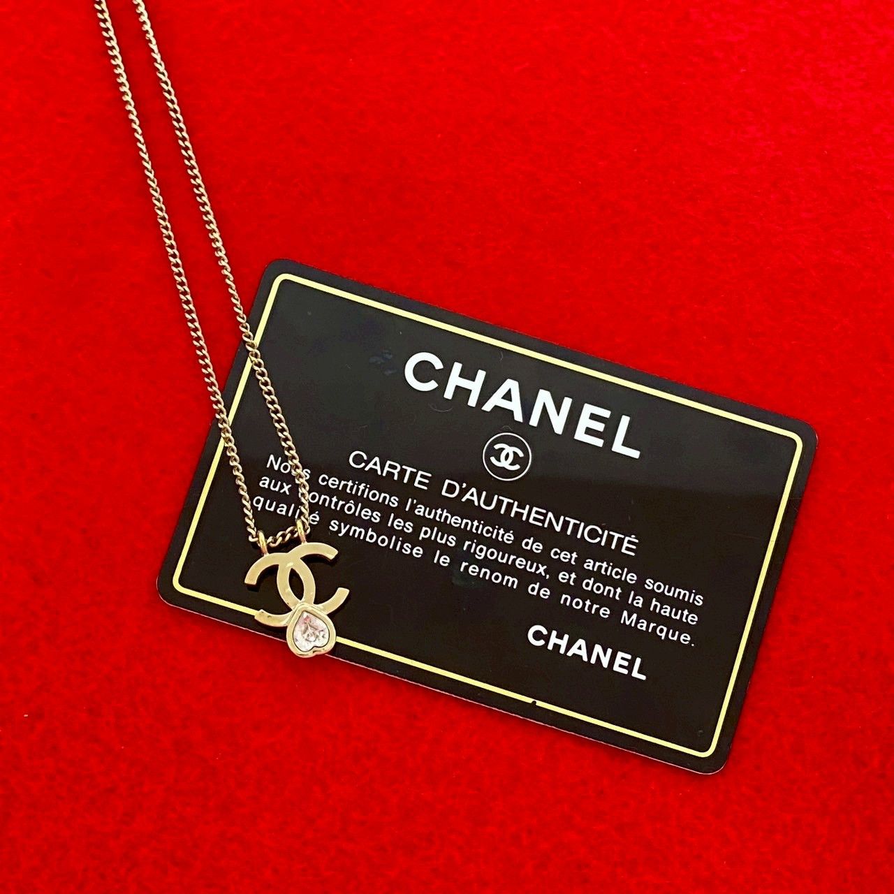 Chanel Chanel Chanel Coco Mark Necklace Metal Necklace DUTY FREE for USA Size ONE SIZE - 1 Thumbnail