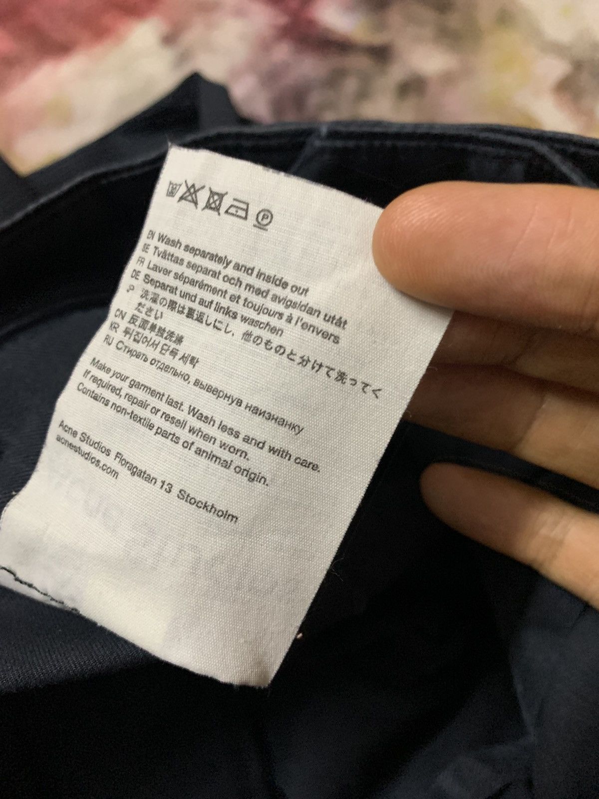 Acne Studios Acne Studios Wide Baggy Distress Dirty Pants Size US 32 / EU 48 - 19 Thumbnail