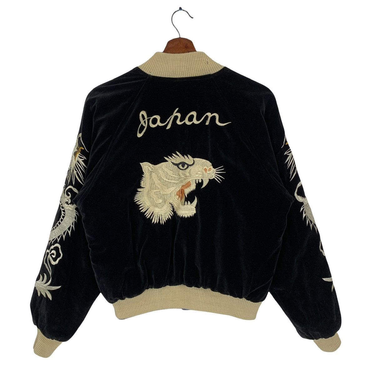 Other Black Velvet Sukajan Jacket Reversible Jacket Size US M / EU 48-50 / 2 - 1 Thumbnail
