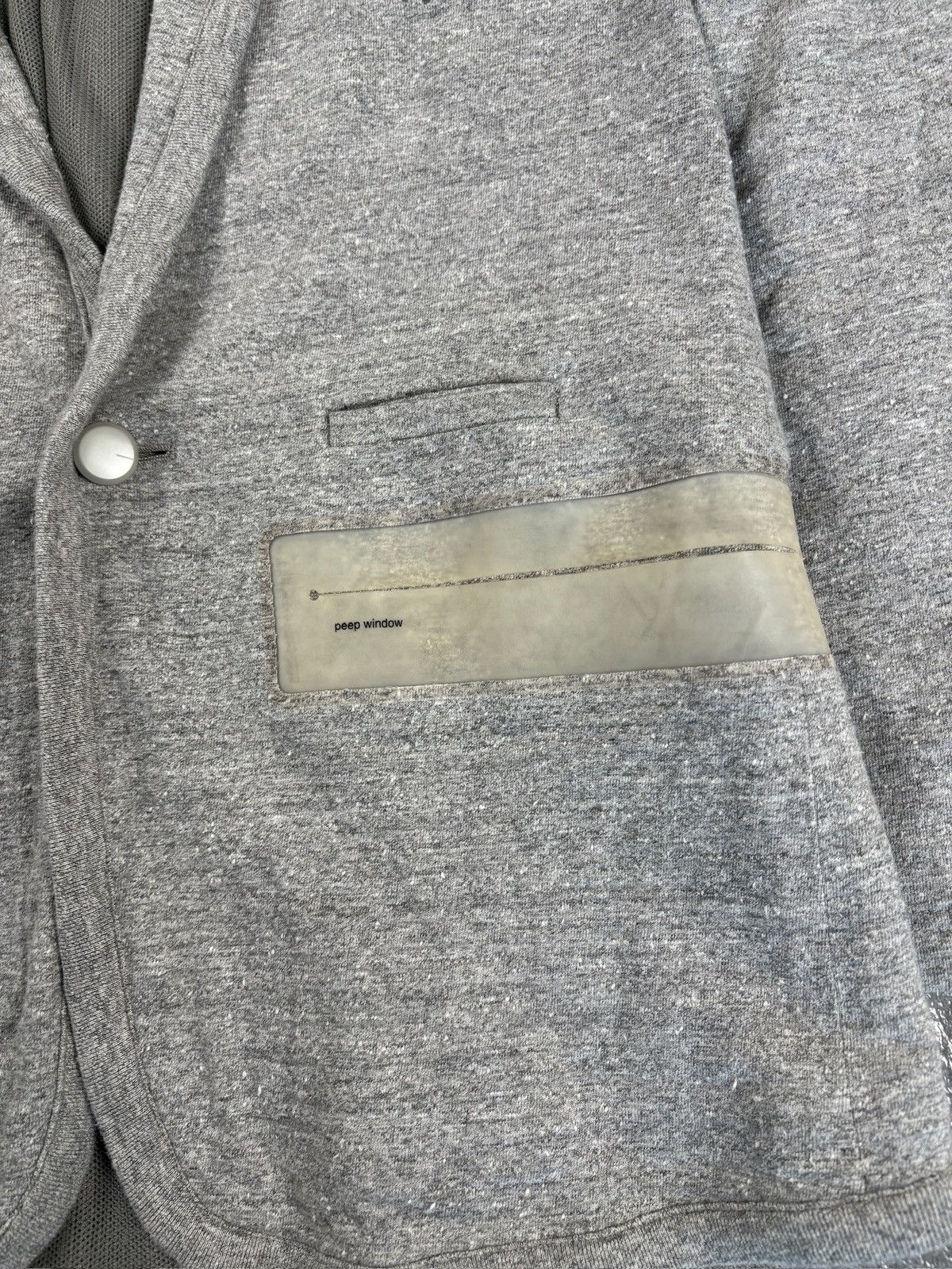 Undercover Undercover SS10 Runway 'Less is Better' Blazer Grey Size US L / EU 52-54 / 3 - 6 Thumbnail