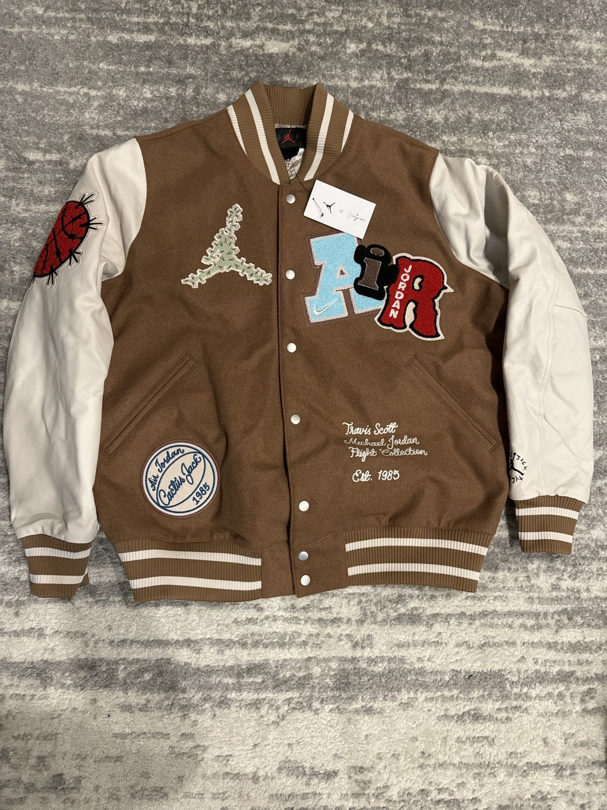 travis scott jordan track jacket